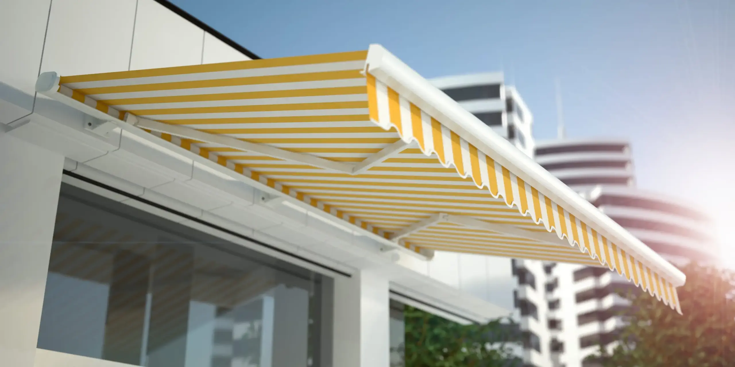 Sew What Blinds Awnings Yellow Awning
